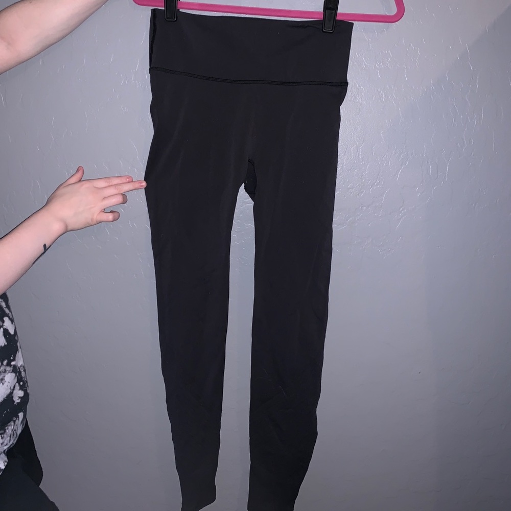 lulu lemon black leggings